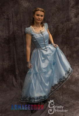 Cinderella in a classic photo